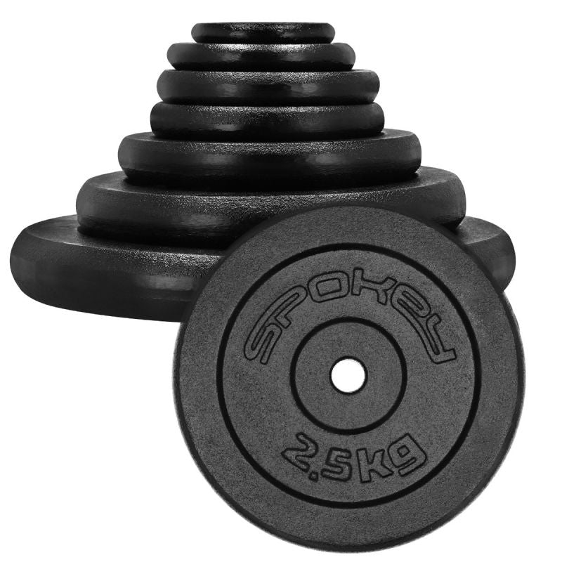 Cast iron weight 2.5kg Spokey Sinis SPK-944483 Accessories/Training equipment Your Sports Performance