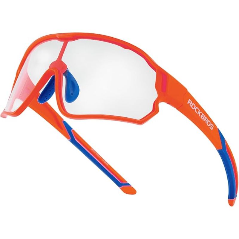 Rockbros Children's Photochromic Glasses Orange Rockbros/Odzież Rowerowa/Okulary/Dziecięce Your Sports Performance