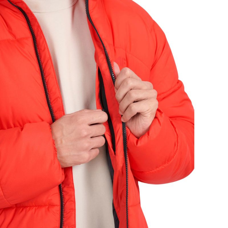 Men's down jacket 4F M0707 red 4FRAW25TDJAM0707 62S 4f