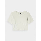 Women's crop top slim plain 4F 4FRAW24TTSHF2581-47S *Kategoria tymczasowa Your Sports Performance