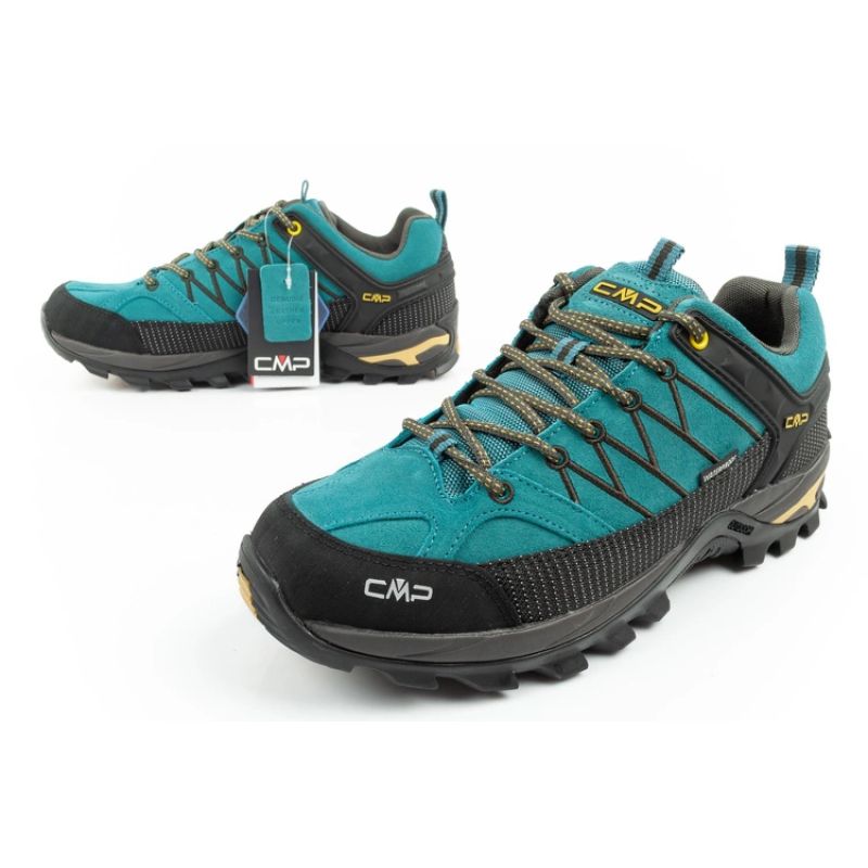 CMP Rigel men's trekking sports shoes, waterproof, durable, blue CMP