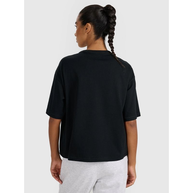 Women's oversize printed T-shirt 4F 4FRSS25TTSHF2979-20S *Kategoria tymczasowa Your Sports Performance