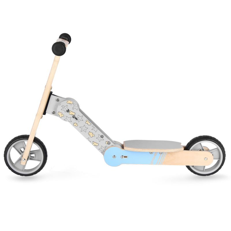 Balance bike and children's scooter 2in1 Spokey WOO-RIDE MULTI 940906 blue Accessories/Bicycle/Rowery Your Sports Performance