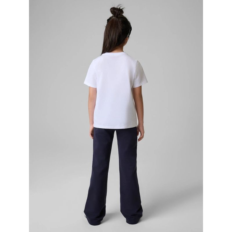 Girls' sweatpants with flared legs 4F 4FJRSS26TTIGF327-31S 4f