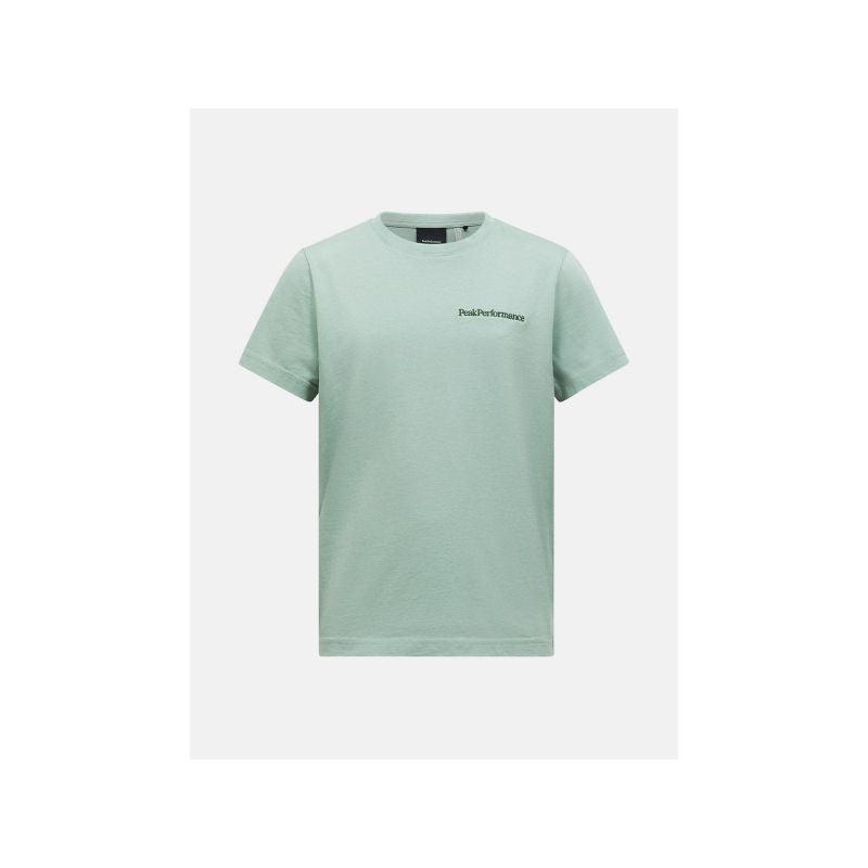 PEAK PERFORMANCE Jr Original Small Logo Tee, green