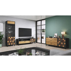 1D SOUL 192/60/45 display case Bufety i witryny/Bufety i witryny na drewnianej podstawie Your Sports Performance