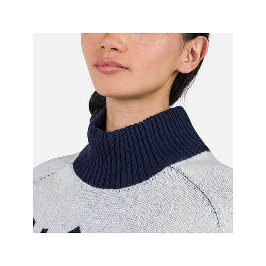 Rossignol W Cieloalto Tn Navy Blue Sweater Rossignol