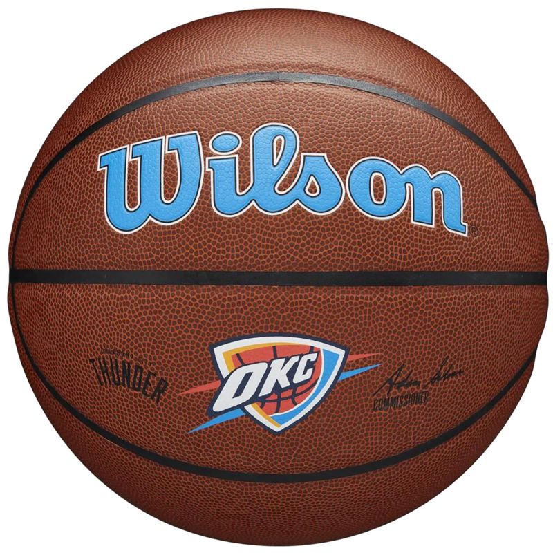 Wilson Team Alliance Oklahoma City Thunder Ball WTB3100XBOKC Accessories/Balls/Basketball Your Sports Performance