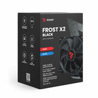 SAVIO CPU COOLER FROST BLACK X2 Chłodzenie/Chłodzenie CPU Your Sports Performance