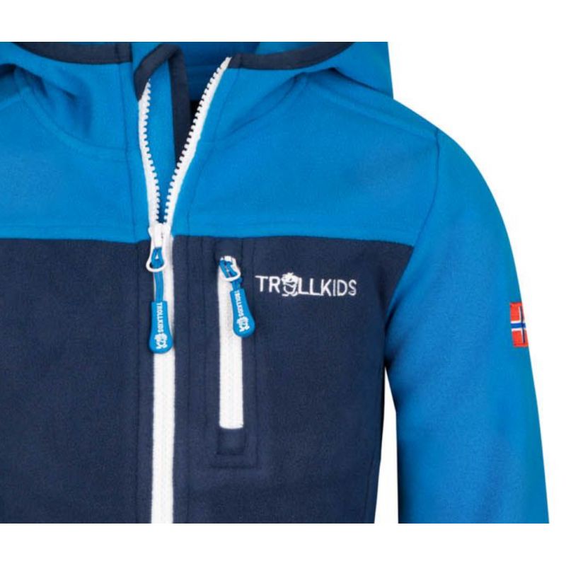 TrollKids Kids Stavanger Jacket Jr 706-160 fleece jacket Clothing/Outdoor Your Sports Performance