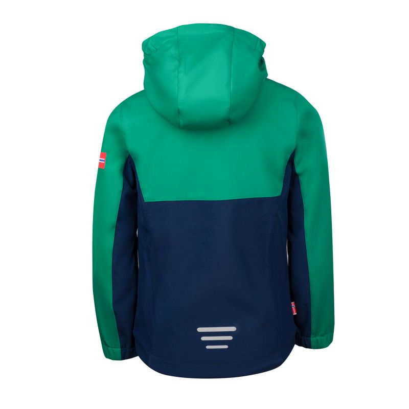 Trollkids Kids Kristiansand Jacket pepper Jr 320-327 softshell jacket Clothing/Outdoor/Reima Your Sports Performance