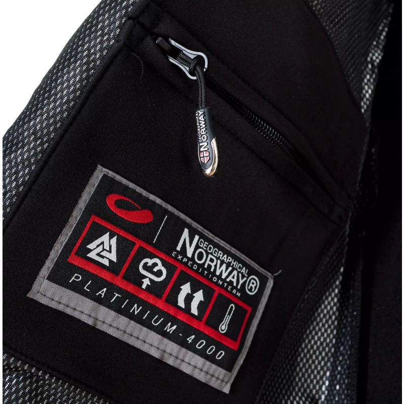 Geographical Norway Techno Softshell jacket M WU1060H/GN-BLACK Clothing/Outdoor/Geographical Norway Your Sports Performance