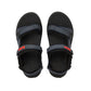 Lee Cooper men's shoes velcro sandals for summer beach light blue black Lee Cooper