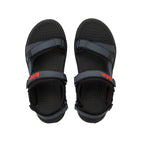 Lee Cooper men's shoes velcro sandals for summer beach light blue black Lee Cooper