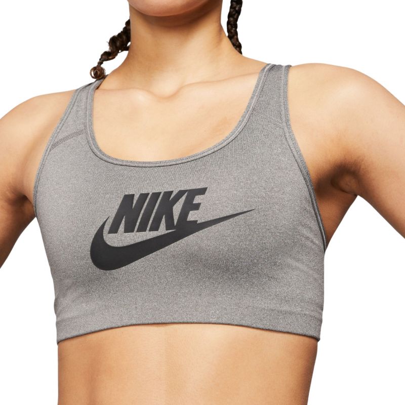 Nike Futura Swoosh Sports Bra Gray 899370 091 In preparation Nike
