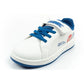 Leomil children's sports shoes Sonic sneakers lightweight with velcro white Leomil