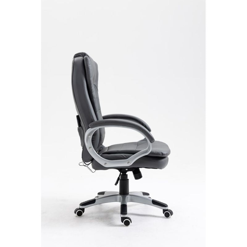 Activejet Heated Massage Office Chair YK7304 Gray Fotele/Fotele biurowe Your Sports Performance