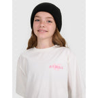 Oversized T-shirt with print for girls 4F 4FJRAW25TTSHF2935-11S 4f