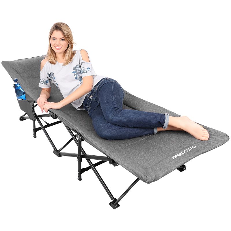 DELUXE JOURNEY FOLDABLE TRAVEL BED 190x70x36.5CM Turystyka/Meble Kempingowe Your Sports Performance