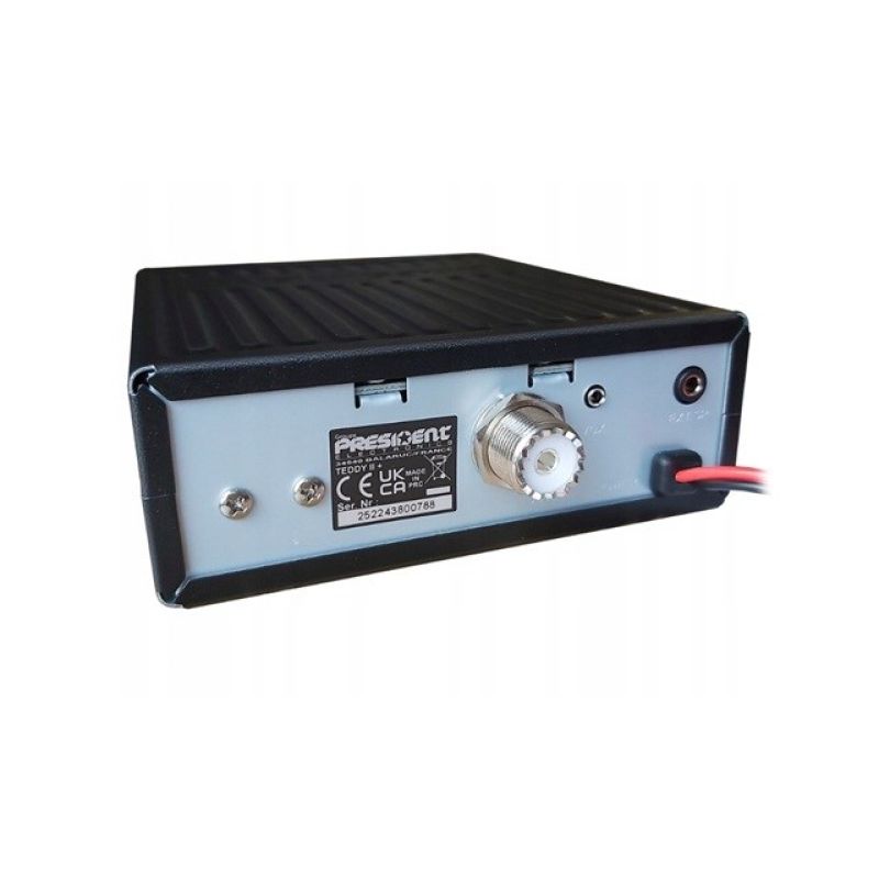 CB Radio PRESIDENT Teddy II+ 12/24V + ASC 7 colors AM/FM Elektronika i akcesoria/CB Radia Your Sports Performance