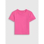 Girls' basic t-shirt top 4F 4FJWSS25TTSHF1852-54S *Kategoria tymczasowa Your Sports Performance