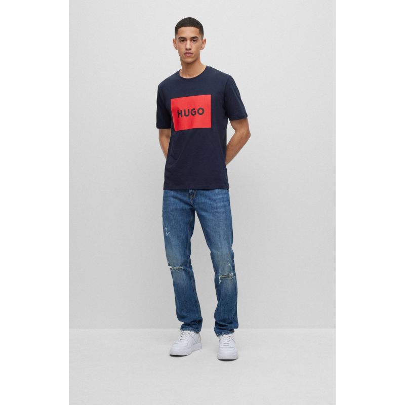 Hugo Boss Men's Summer T-shirt Navy Blue (50467952-405) In preparation Your Sports Performance