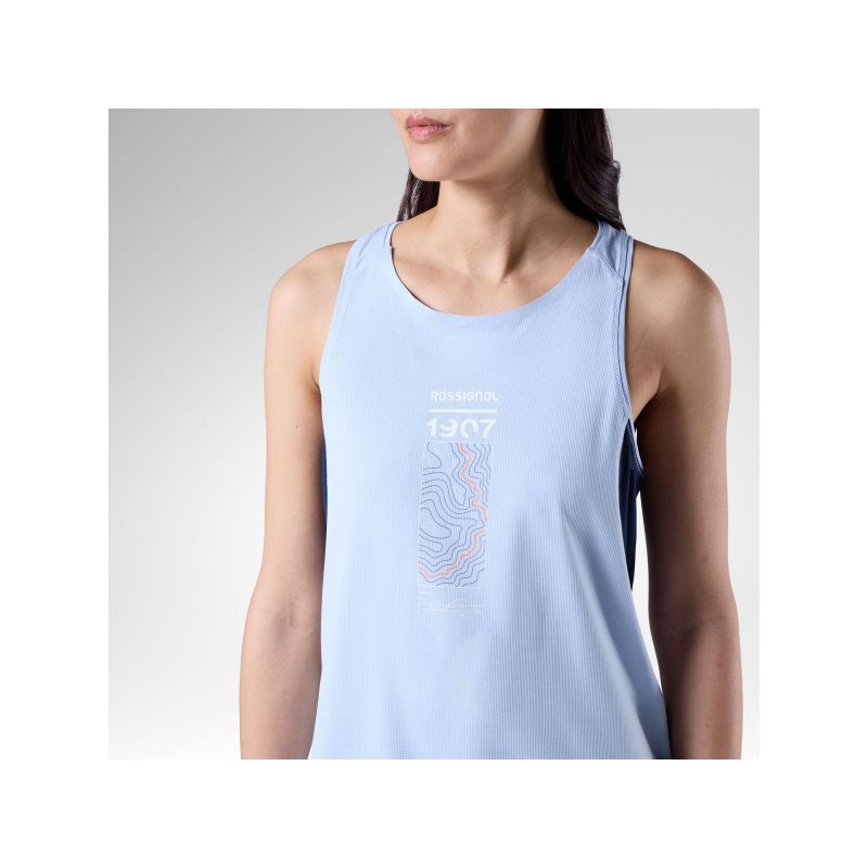 ROSSIGNOL W Sapa Ultra Tank Women's T-shirt Blue