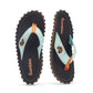 Gumbies unisex flip-flops ISLANDER FLIP-FLOP TRICOLOR BLACK