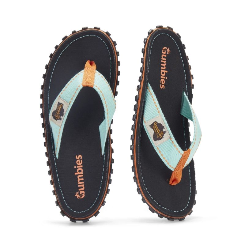 Gumbies unisex flip-flops ISLANDER FLIP-FLOP TRICOLOR BLACK