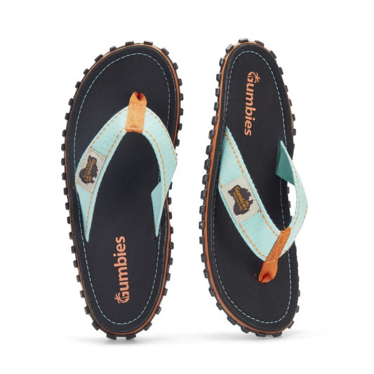 Gumbies unisex flip-flops ISLANDER FLIP-FLOP TRICOLOR BLACK Gumbies