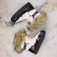 Vinceza W JAN262 beige lace-up snow boots with fur Footwear/Outdoor/Vinceza Your Sports Performance