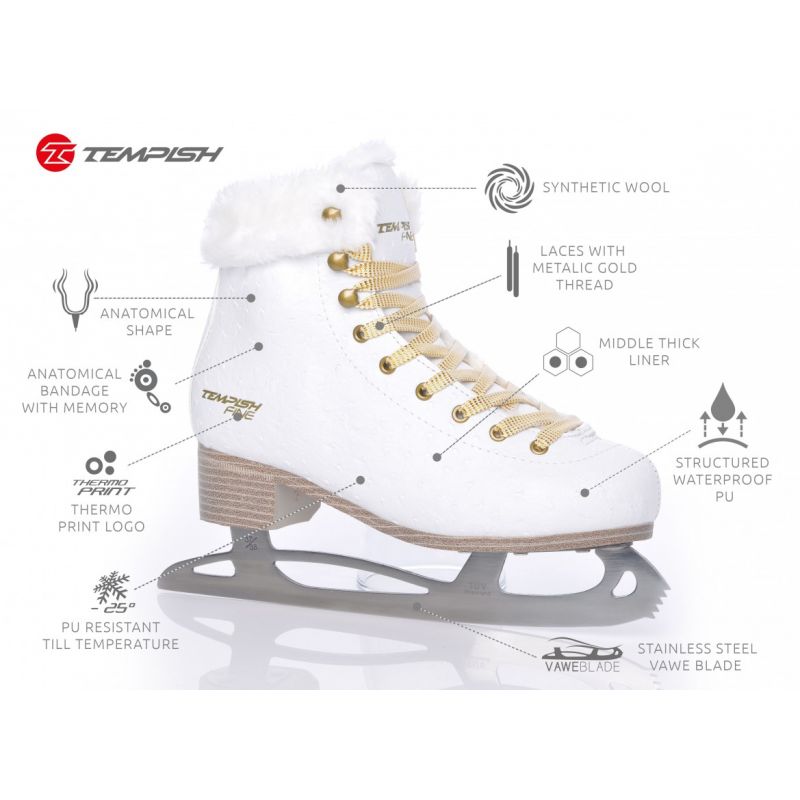 Figure Skates Tempish Fine W 1300001616 Accessories/Skating Your Sports Performance