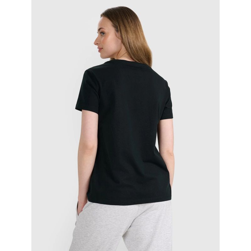 Women's oversize plain T-shirt 4F 4FRSS25TTSHF2778-20S