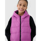 Girls' down vest with synthetic filling 4F 4FJWSS25TVJAF166-50S *Kategoria tymczasowa Your Sports Performance