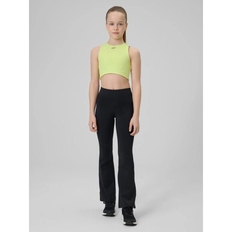 Girls' sports bra 4F 4FJRSS26USBAF285-45S