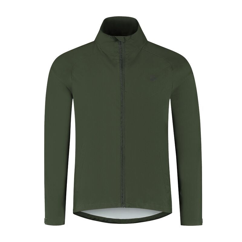 Rogelli ESSENTIAL green running jacket L Rogelli/Bieganie/Men/Kurtki Your Sports Performance