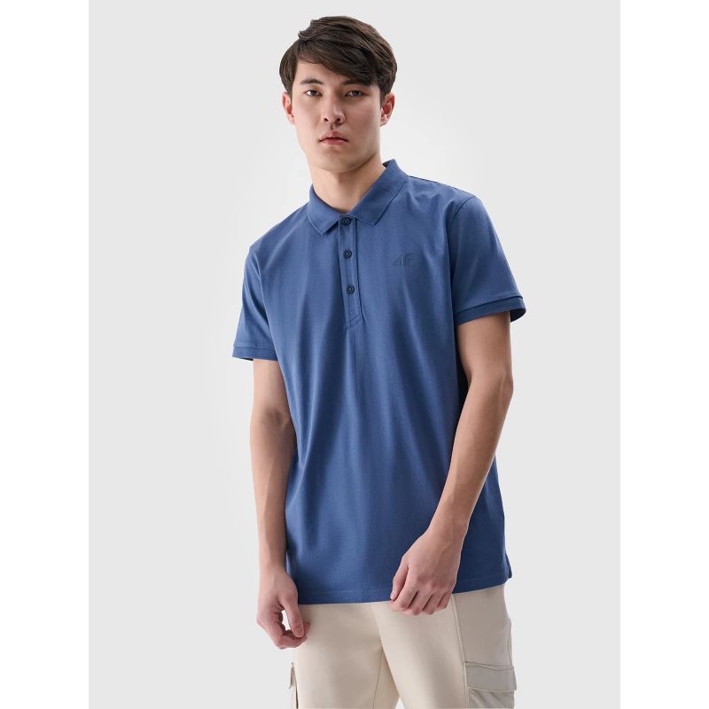 Men's regular polo shirt 4F 4FWMM00TPTSM367-32S *Kategoria tymczasowa Your Sports Performance