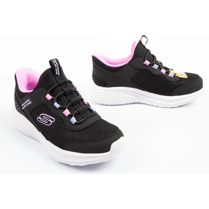 Skechers Bounder Pro Slip-Ins Kids' Sports Shoes Black