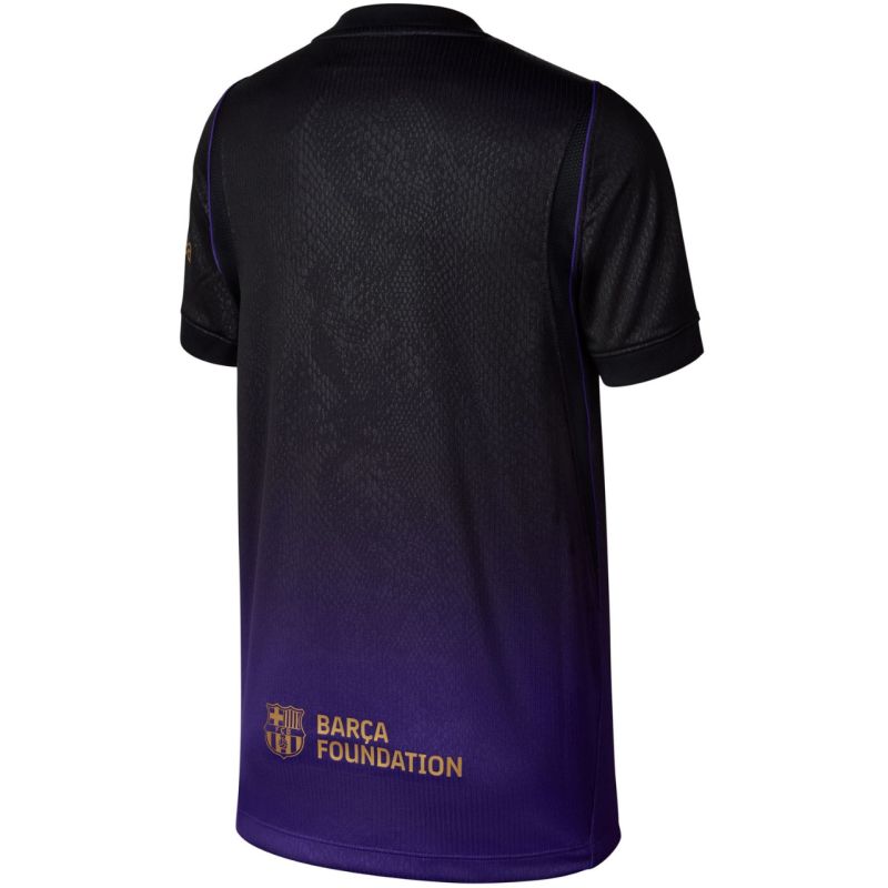 Nike FC Barcelona Stadium Away 2026/27 Kids' Jersey Purple-Black II1674 505
