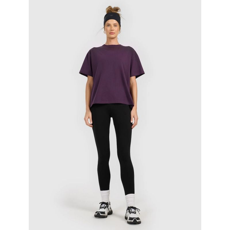 Women's loose plain T-shirt 4F 4FRAW25TTSHF3624-50S 4f