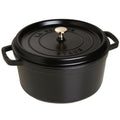 Cast iron pot, round, tall, STAUB 40502-285-0 - black, 4.8 ltr AGD - Produkty/Garnki / patelnie nieelektryczne Your Sports Performance