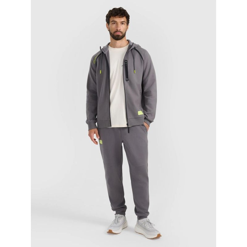 Men's zip-up hooded sweatshirt 4F 4FRAW25TSWSM2456-23S *Kategoria tymczasowa Your Sports Performance