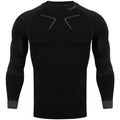 Alpinus Tactical Base Layer Thermoactive T-shirt black-gray M GT43219 Clothing/Ski/Alpinus Your Sports Performance