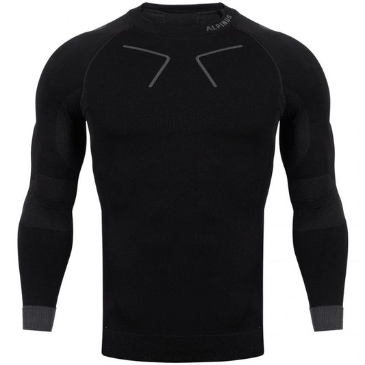 Alpinus Tactical Base Layer Thermoactive T-shirt black-gray M GT43219 Clothing/Ski/Alpinus Your Sports Performance