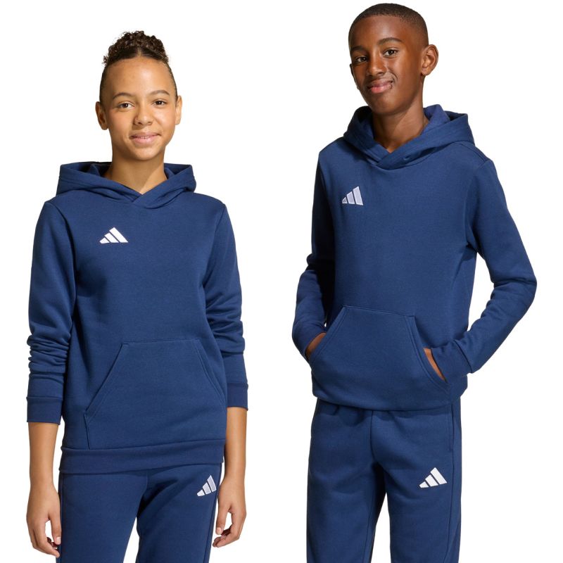 adidas Entrada 26 Hoody Kids’ Sweatshirt Navy JZ6567