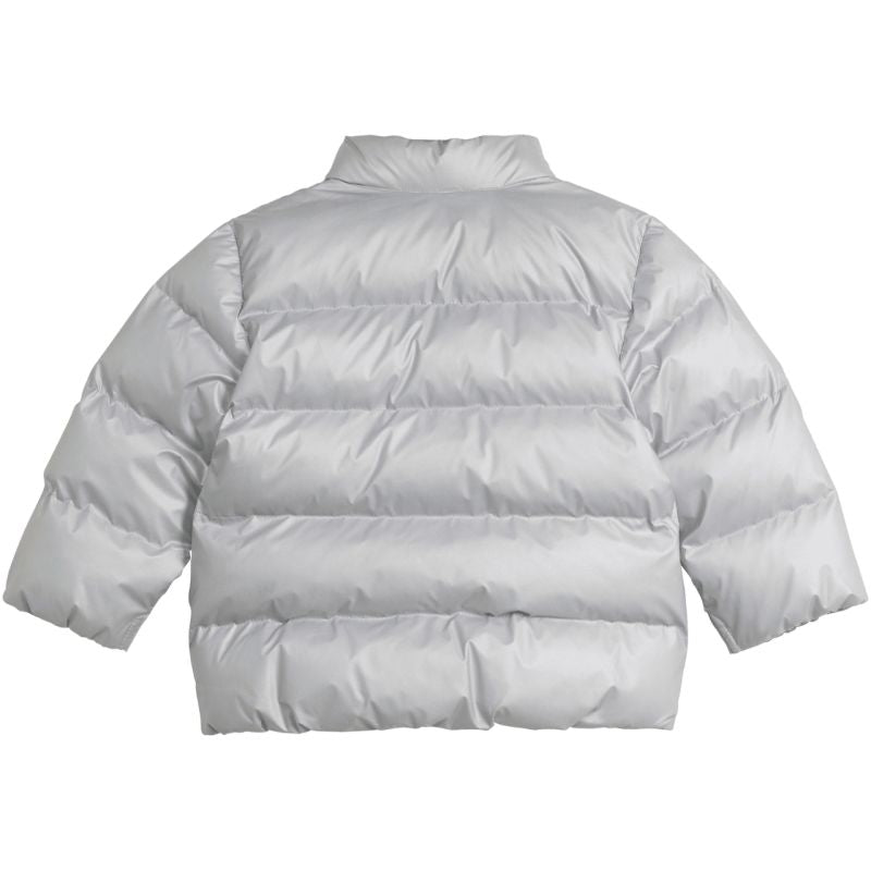 Adidas Synthetic Down Glam Silver Kids Jacket JM8870 In preparation Adidas