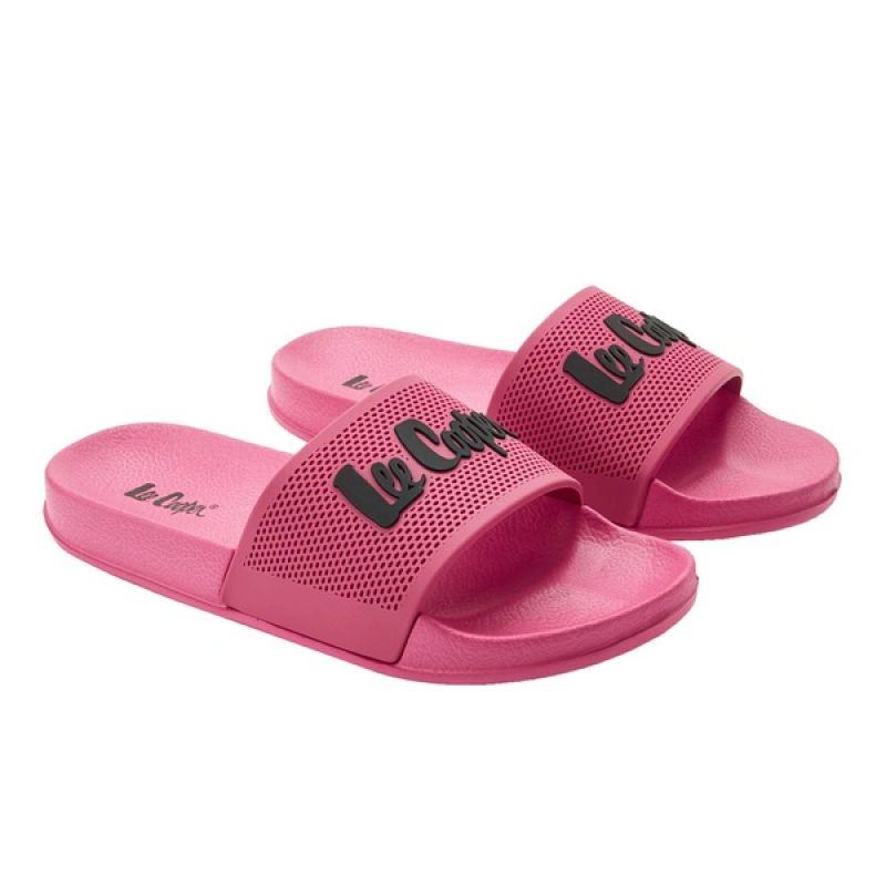 Lee Cooper women's sports shoes slip-on slippers comfortable lightweight pink Lee Cooper
