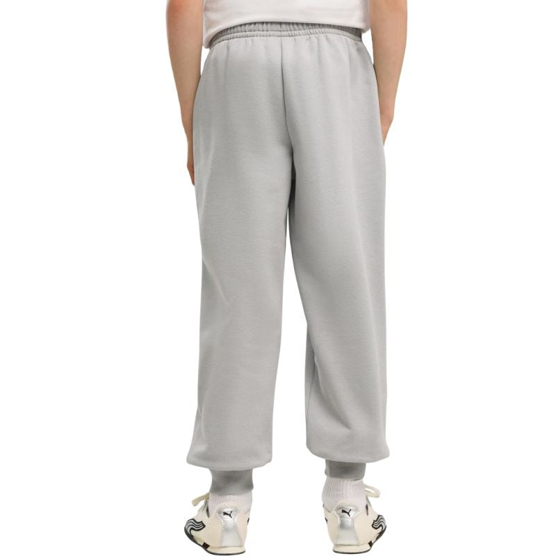 Puma ESS Logo Lab Relaxed Kids’ Trousers Grey 694675 63