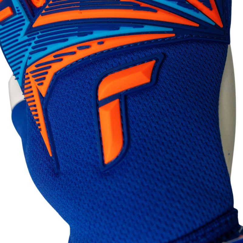 Reusch Attrakt Freegel Advance Goalkeeper Gloves Blue-Orange 5670235 4129