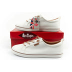 Lee Cooper women's sports shoes sneakers fashionable white comfortable Lee Cooper